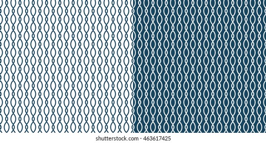 Set of 2 boho ethnic seamless patterns. Print. Repeating background. Cloth design, wallpaper.