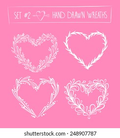 Set #2. Decorative wreaths