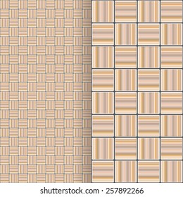 Set of 2 seamless backgrounds tiles. 