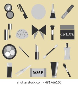 A set of 20 beauty things