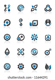 Set of 20 design elements and various graphics