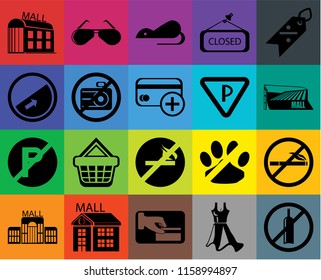 Set Of 20 icons such as No alcohol, Dress, Card payment, Mall, Discount, smoking, parking, camera, Parking, Rats, transparency icon pack, pixel perfect