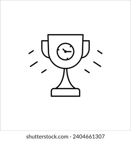 Set of 20 outline icons related to time management. Time management banner web icon vector illustration concept with icon of objective, priority, schedule, reminder, efficiency and alerts.