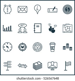 Set Of 20 Universal Editable Icons. Can Be Used For Web, Mobile And App Design. Includes Elements Such As Focus Group, Dialogue, Celebration Letter And More.