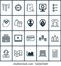 Set Of 20 Universal Editable Icons. Can Be Used For Web, Mobile And App Design. Includes Elements Such As Dialogue, Decision Making, Investment And More.