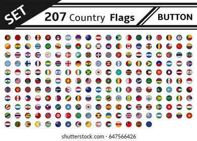 set 207 country flags button