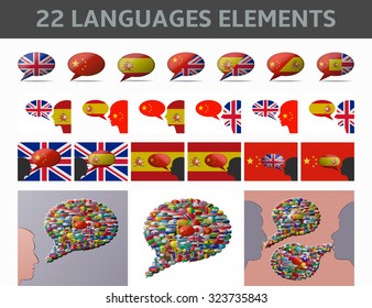 set 22 elements language