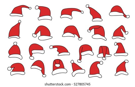 set 22 Santa hats