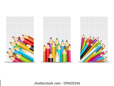 Set of 240 x 400 size banners