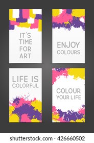 Set of 240 x 400 size banners for Your design