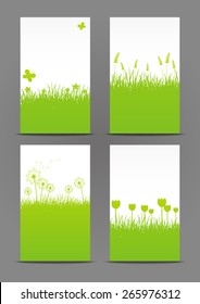 Set of 240 x 400 spring banners