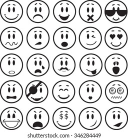 19,003 Black and white smiley face Images, Stock Photos & Vectors ...