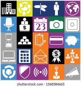 Set of 25 business icon