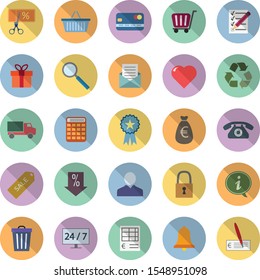 
Set of 25 icons on the theme of shop and sale