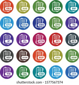 Set of 25 Quality icon
