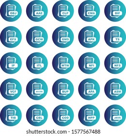 Set of 25 Quality icon
