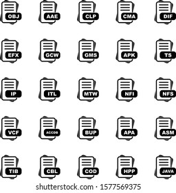 Set of 25 Quality icon
