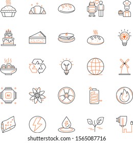 Set of 25 Quality icon for your project
