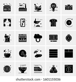 Set of 25 Universal Business Icons Vector