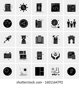Set of 25 Universal Business Icons Vector