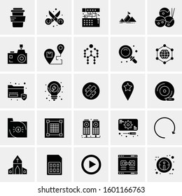 Set of 25 Universal Business Icons Vector