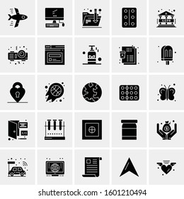 Set of 25 Universal Business Icons Vector