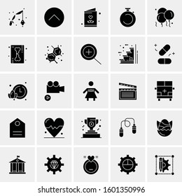 Set of 25 Universal Business Icons Vector