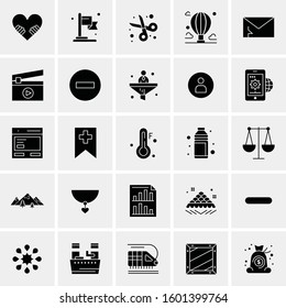 Set of 25 Universal Business Icons Vector