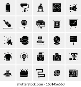 Set of 25 Universal Business Icons Vector