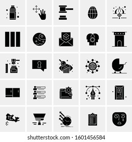 Set of 25 Universal Business Icons Vector