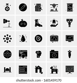 Set of 25 Universal Business Icons Vector