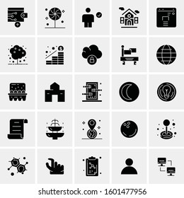 Set of 25 Universal Business Icons Vector