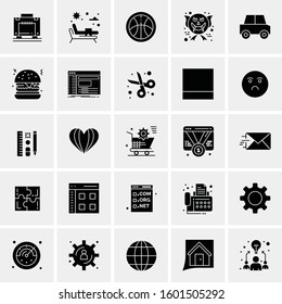 Set of 25 Universal Business Icons Vector