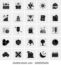 Set of 25 Universal Business Icons Vector