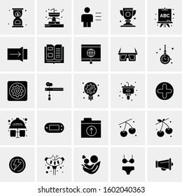 Set of 25 Universal Business Icons Vector