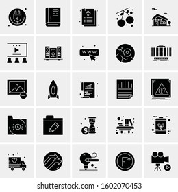 Set of 25 Universal Business Icons Vector