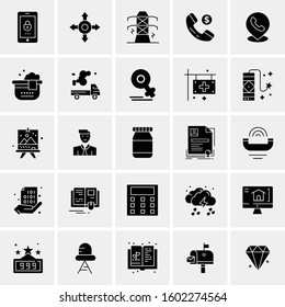 Set of 25 Universal Business Icons Vector