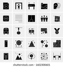 Set of 25 Universal Business Icons Vector