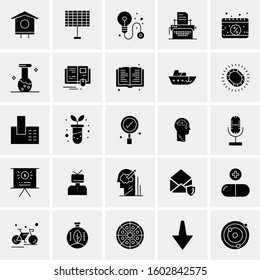 Set of 25 Universal Business Icons Vector