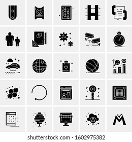 Set of 25 Universal Business Icons Vector