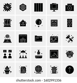Set of 25 Universal Business Icons Vector
