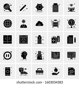 Set of 25 Universal Business Icons Vector