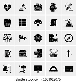 Set of 25 Universal Business Icons Vector