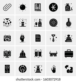Set of 25 Universal Business Icons Vector