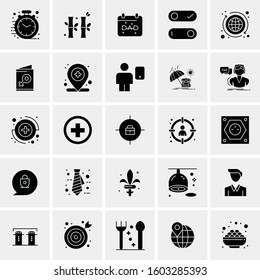 Set of 25 Universal Business Icons Vector