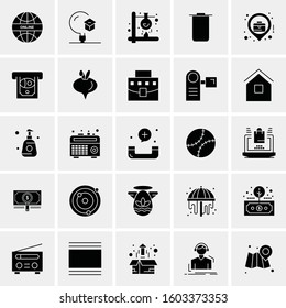 Set of 25 Universal Business Icons Vector