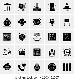 Set of 25 Universal Business Icons Vector