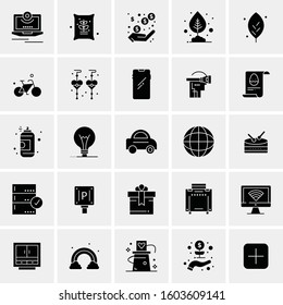 Set of 25 Universal Business Icons Vector