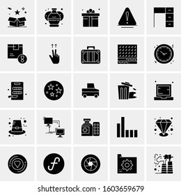 Set of 25 Universal Business Icons Vector