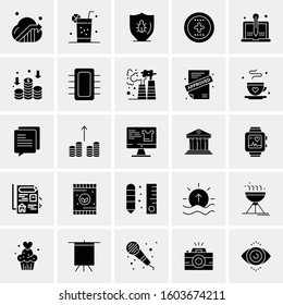 Set of 25 Universal Business Icons Vector